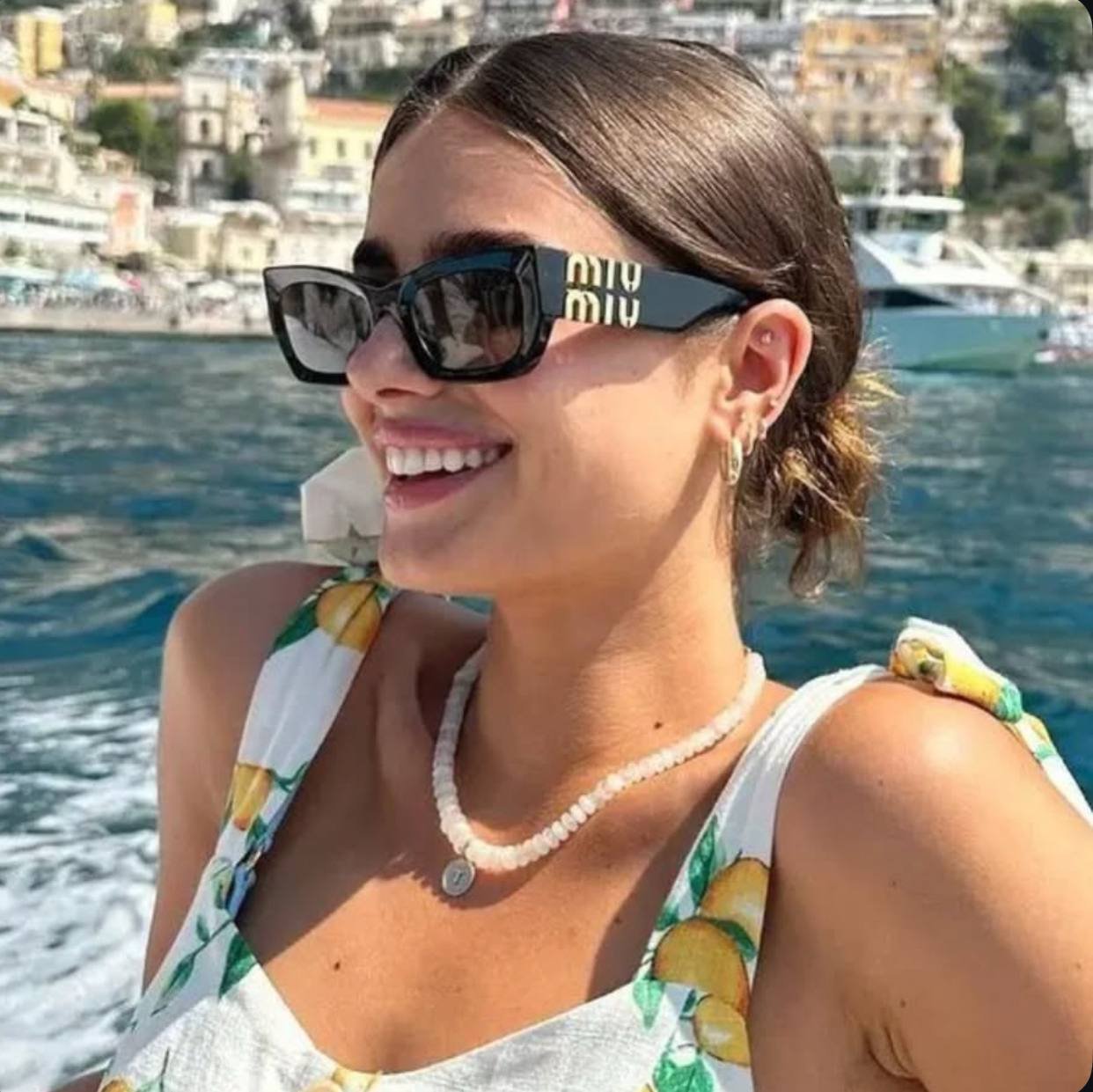 winter miu miu black and gold صناعه ايطالي بالبوكس - Image 6